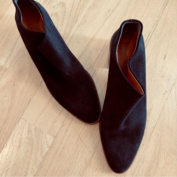 Everlane Suede Heel Mule Bootie, Size 8 - Picture 2 of 6